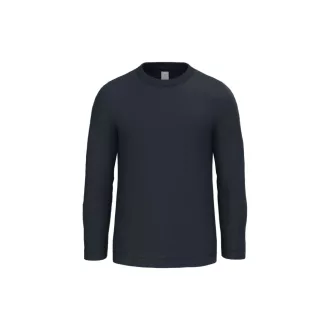   IB314  Ideal 150 hosszú ujjú gyerek pamut póló, Ideal Navy-4/6