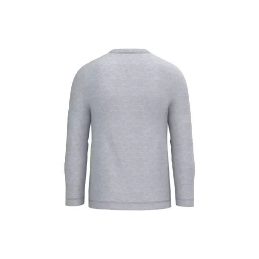 IB314  Ideal 150 hosszú ujjú gyerek pamut póló, Ideal Oxford Grey-12/14