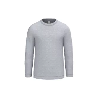  IB314  Ideal 150 hosszú ujjú gyerek pamut póló, Ideal Oxford Grey-4/6