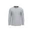 IB314  Ideal 150 hosszú ujjú gyerek pamut póló, Ideal Oxford Grey-4/6