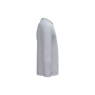   IB314  Ideal 150 hosszú ujjú gyerek pamut póló, Ideal Oxford Grey-4/6
