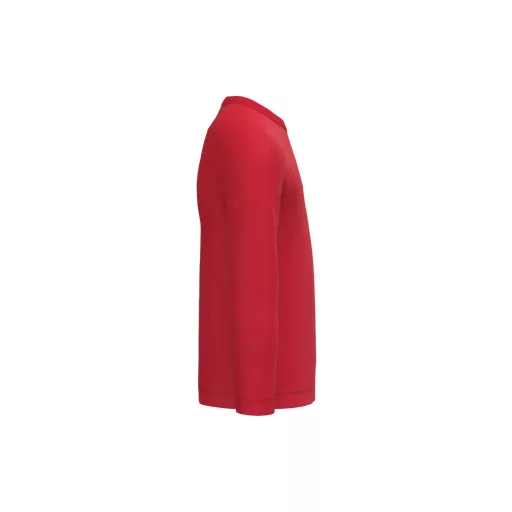 IB314  Ideal 150 hosszú ujjú gyerek pamut póló, Ideal Red-8/10