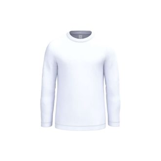   IB314  Ideal 150 hosszú ujjú gyerek pamut póló, Ideal White-4/6