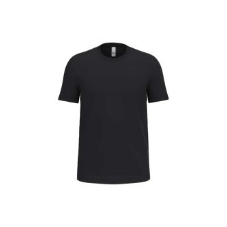   IB316 Unisex  Ideal 170 rövid ujjú, körkötött pamut póló, Ideal Black-XS