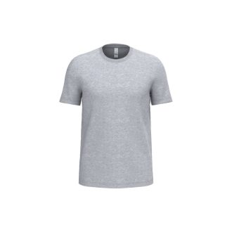   IB316 Unisex  Ideal 170 rövid ujjú, körkötött pamut póló, Ideal Oxford Grey-XS