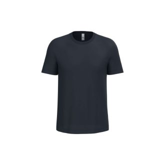   IB320 Ideal 190 rövid ujjú, körkötött férfi pamut póló, Ideal Navy-XS