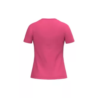   IB321 Ideal 190 rövid ujjú pamut Női póló, Ideal Fuchsia-XS
