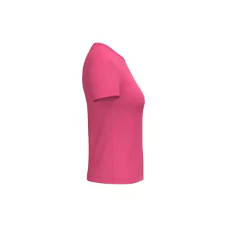   IB321 Ideal 190 rövid ujjú pamut Női póló, Ideal Fuchsia-XS