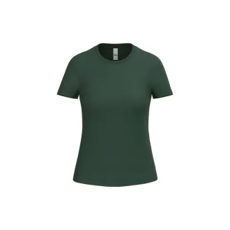   IB321 Ideal 190 rövid ujjú pamut Női póló, Ideal Forest Green-XS