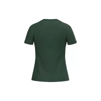   IB321 Ideal 190 rövid ujjú pamut Női póló, Ideal Forest Green-XS