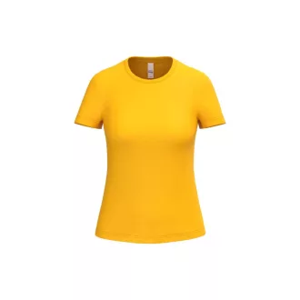   IB321 Ideal 190 rövid ujjú pamut Női póló, Ideal Gold-XS