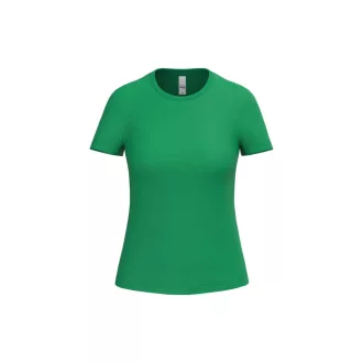   IB321 Ideal 190 rövid ujjú pamut Női póló, Ideal Kelly Green-XS