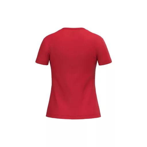 IB321 Ideal 190 rövid ujjú pamut Női póló, Ideal Red-S