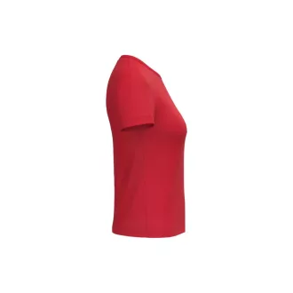 IB321 Ideal 190 rövid ujjú pamut Női póló, Ideal Red-XS