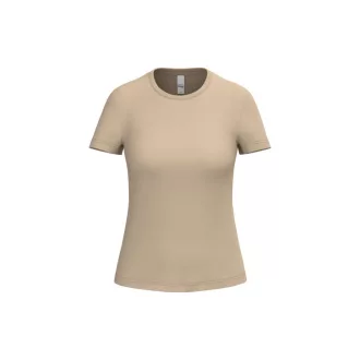   IB321 Ideal 190 rövid ujjú pamut Női póló, Ideal Sand-XS
