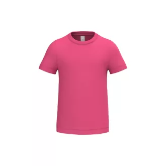   IB322 Ideal 190 gyerek rövid ujjú pamut póló, Ideal Fuchsia-4/6