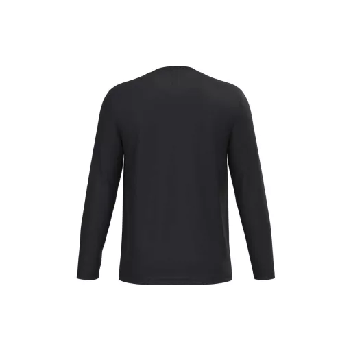 IB323 Ideal 190 unisex hosszú ujjú, körkötött pamut póló, Ideal Black-2XL