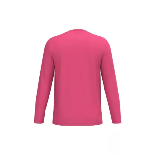 IB323 Ideal 190 unisex hosszú ujjú, körkötött pamut póló, Ideal Fuchsia-M