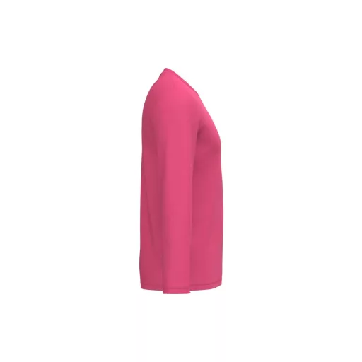 IB323 Ideal 190 unisex hosszú ujjú, körkötött pamut póló, Ideal Fuchsia-M