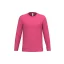 IB323 Ideal 190 unisex hosszú ujjú, körkötött pamut póló, Ideal Fuchsia-S