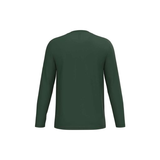 IB323 Ideal 190 unisex hosszú ujjú, körkötött pamut póló, Ideal Forest Green-S
