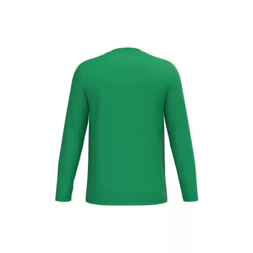 IB323 Ideal 190 unisex hosszú ujjú, körkötött pamut póló, Ideal Kelly Green-L