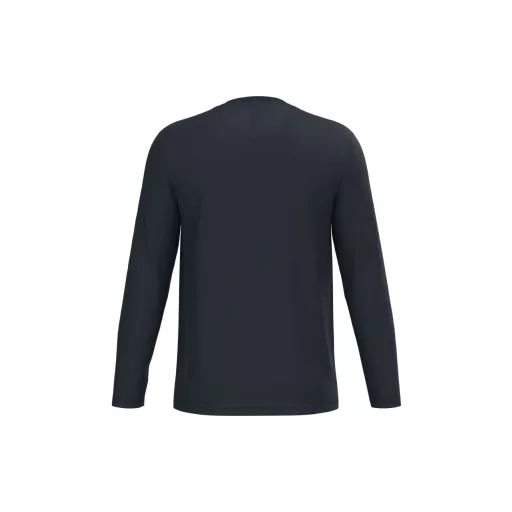 IB323 Ideal 190 unisex hosszú ujjú, körkötött pamut póló, Ideal Navy-L