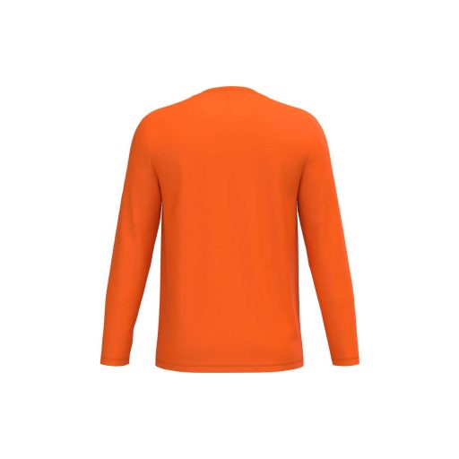 IB323 Ideal 190 unisex hosszú ujjú, körkötött pamut póló, Ideal Orange-S