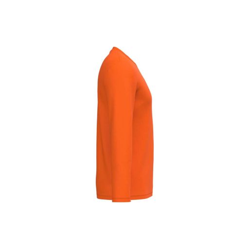 IB323 Ideal 190 unisex hosszú ujjú, körkötött pamut póló, Ideal Orange-S