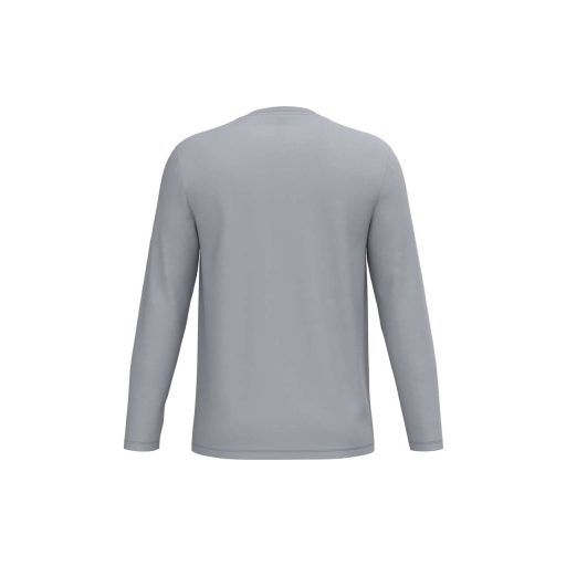 IB323 Ideal 190 unisex hosszú ujjú, körkötött pamut póló, Ideal Oxford Grey-S