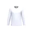 IB323 Ideal 190 unisex hosszú ujjú, körkötött pamut póló, Ideal White-L