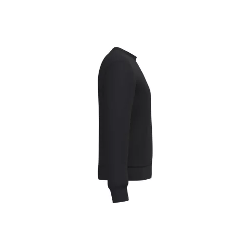 IB400 kereknyakú unisex körkötött pulóver, Ideal Black-L