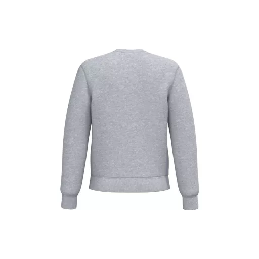 IB400 kereknyakú unisex körkötött pulóver, Ideal Oxford Grey-L