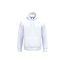 IB402 unisex körkötött kapucnis pulóver, Ideal White-S