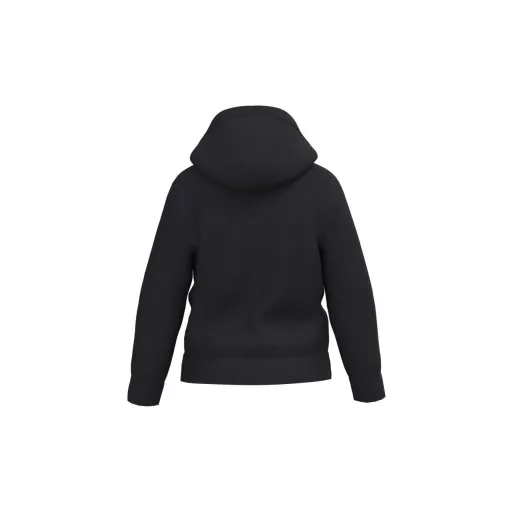 IB403 gyerek kapucnis pulóver, Ideal Black-4/6