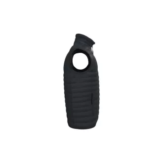 IB6172 bélelt, steppelt férfi mellény, Black-S