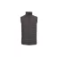 IB6172 bélelt, steppelt férfi mellény, Dark Grey-L