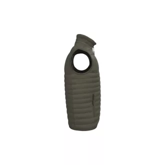   IB6172 bélelt, steppelt férfi mellény, Ideal Urban Khaki-S
