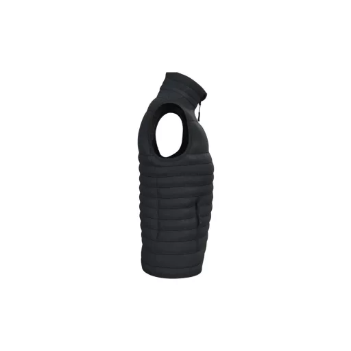 IB6173 bélelt, steppelt Női mellény, Black-XL