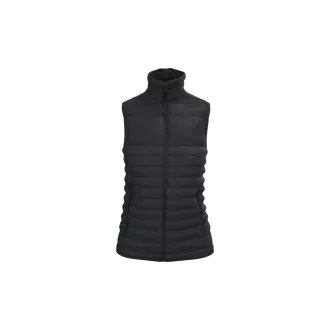 IB6173 bélelt, steppelt Női mellény, Black-XS