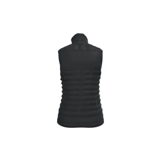 IB6173 bélelt, steppelt Női mellény, Black-XS