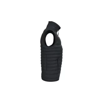 IB6173 bélelt, steppelt Női mellény, Black-XS