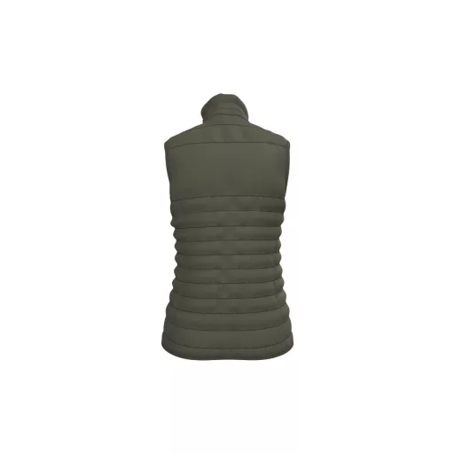 IB6173 bélelt, steppelt Női mellény, Ideal Urban Khaki-L