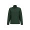 IB900 unisex polár pulóver, elején végig cipzáras, Ideal Forest Green-M