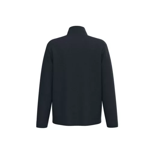 IB900 unisex polár pulóver, elején végig cipzáras, Ideal Navy-5XL