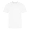 JC001 környakas sport férfi póló Just Cool, Arctic White-S
