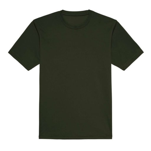 JC001 környakas sport férfi póló Just Cool, Combat Green-XL
