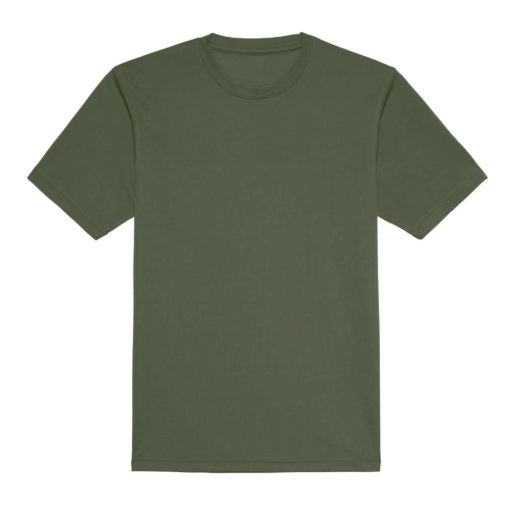 JC001 környakas sport férfi póló Just Cool, Earthy Green-3XL