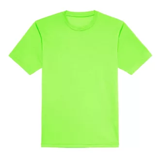   JC001 környakas sport férfi póló Just Cool, Electric Green-S