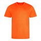 JC001 környakas sport férfi póló Just Cool, Electric Orange-L